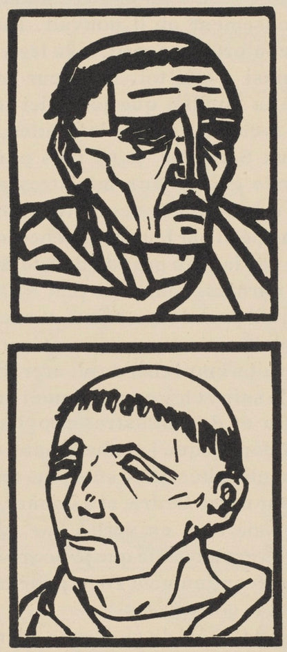 Mile Bernard, Composition (Morane, No. 100), Les Petites Fleurs De St. Franoise, Woodcut