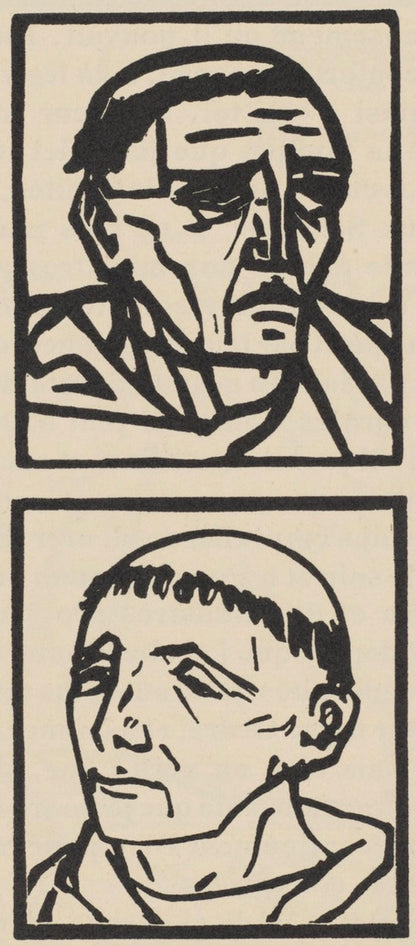 Mile Bernard, Composition (Morane, No. 100), Les Petites Fleurs De St. Franoise, Woodcut