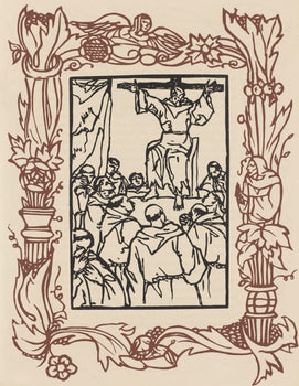 Mile Bernard, Composition (Morane, No. 100), Les Petites Fleurs De St. Franoise, Woodcut