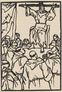 Mile Bernard, Composition (Morane, No. 100), Les Petites Fleurs De St. Franoise, Woodcut