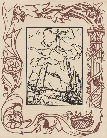 Mile Bernard, Composition (Morane, No. 100), Les Petites Fleurs De St. Franoise, Woodcut