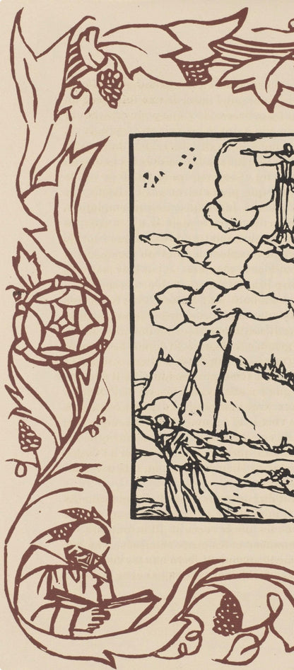 Mile Bernard, Composition (Morane, No. 100), Les Petites Fleurs De St. Franoise, Woodcut