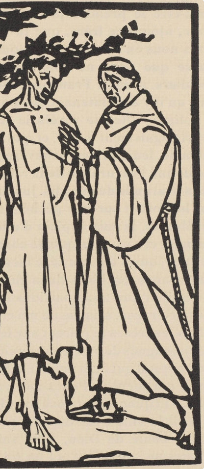 Mile Bernard, Composition (Morane, No. 100), Les Petites Fleurs De St. Franoise, Woodcut