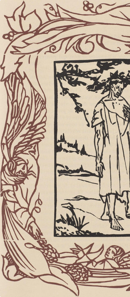 Mile Bernard, Composition (Morane, No. 100), Les Petites Fleurs De St. Franoise, Woodcut