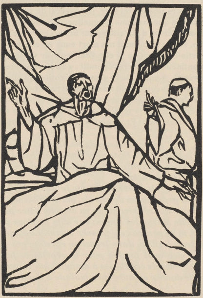 Mile Bernard, Composition (Morane, No. 100), Les Petites Fleurs De St. Franoise, Woodcut