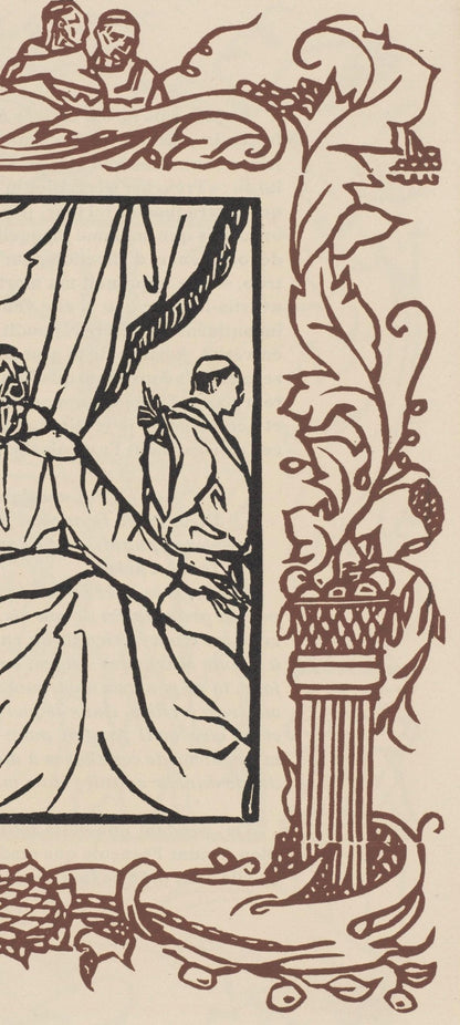 Mile Bernard, Composition (Morane, No. 100), Les Petites Fleurs De St. Franoise, Woodcut