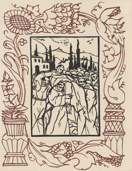 Mile Bernard, Composition (Morane, No. 100), Les Petites Fleurs De St. Franoise, Woodcut