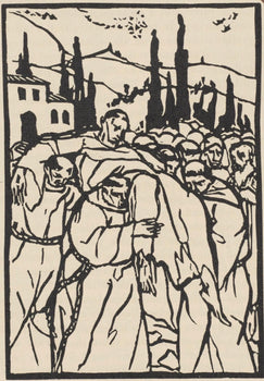 Mile Bernard, Composition (Morane, No. 100), Les Petites Fleurs De St. Franoise, Woodcut