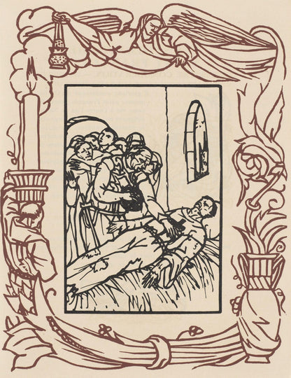 Mile Bernard, Composition (Morane, No. 100), Les Petites Fleurs De St. Franoise, Woodcut