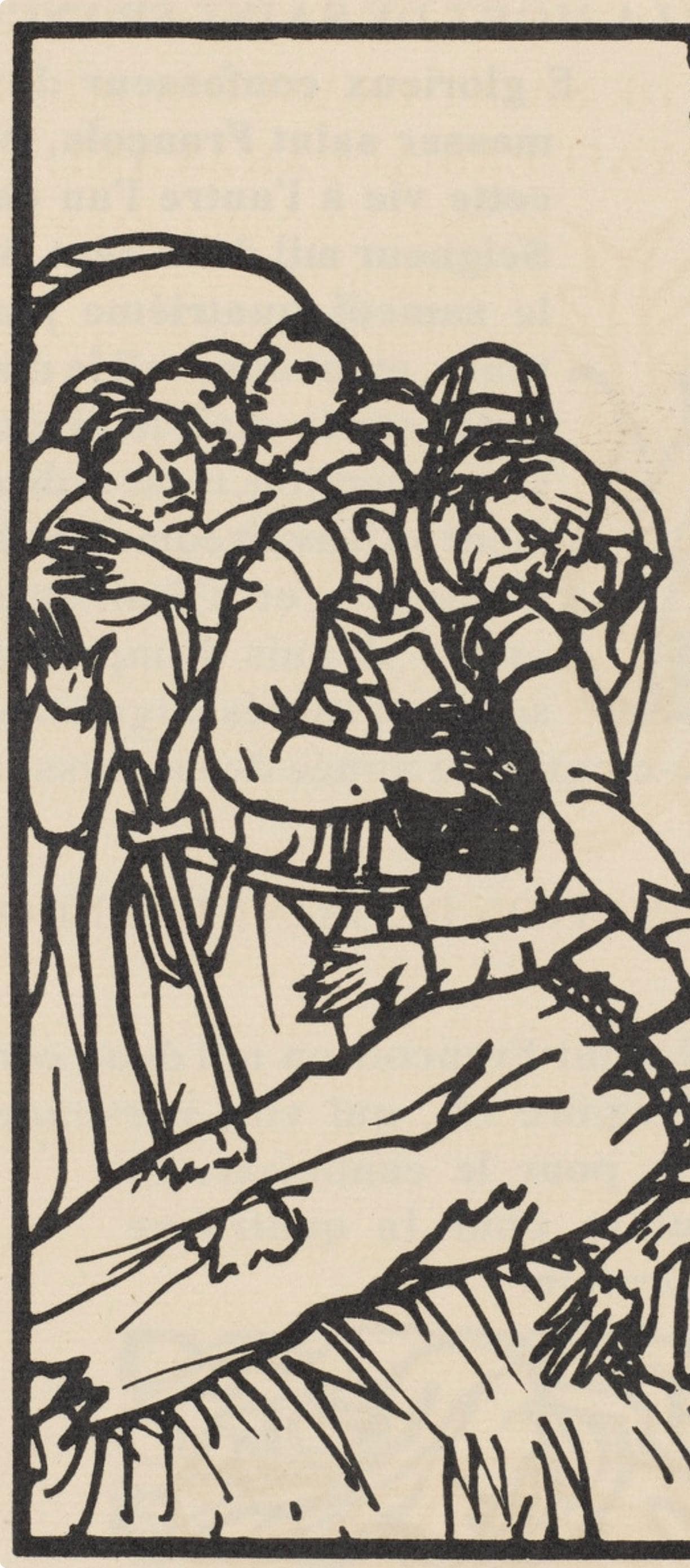 Mile Bernard, Composition (Morane, No. 100), Les Petites Fleurs De St. Franoise, Woodcut