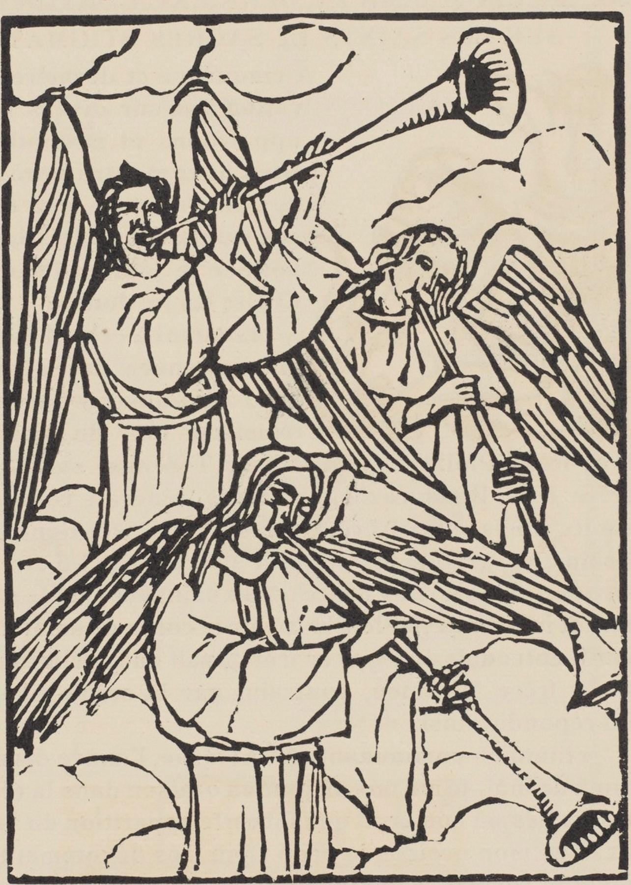 Mile Bernard, Composition (Morane, No. 100), Les Petites Fleurs De St. Franoise, Woodcut