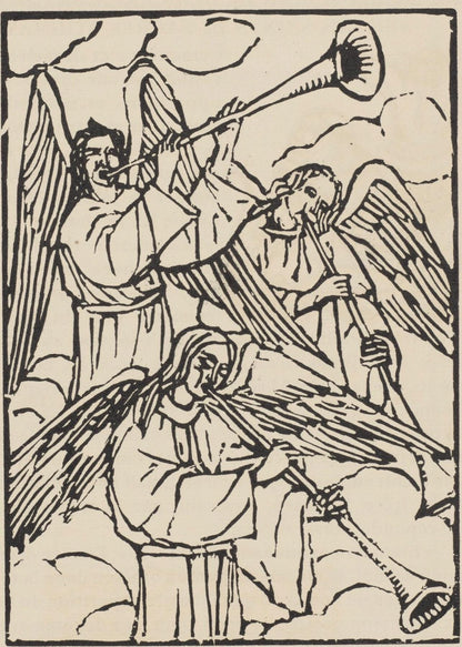 Mile Bernard, Composition (Morane, No. 100), Les Petites Fleurs De St. Franoise, Woodcut