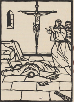 Mile Bernard, Composition (Morane, No. 100), Les Petites Fleurs De St. Franoise, Woodcut