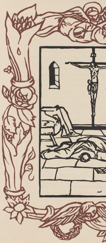 Mile Bernard, Composition (Morane, No. 100), Les Petites Fleurs De St. Franoise, Woodcut