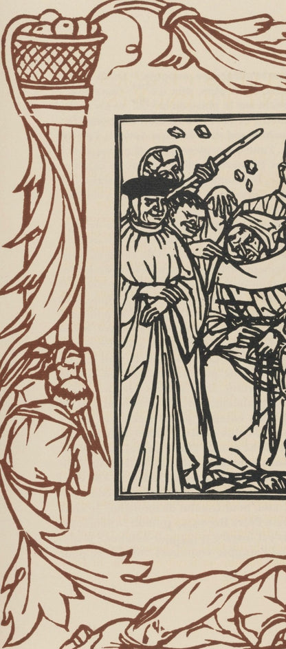 Mile Bernard, Composition (Morane, No. 100), Les Petites Fleurs De St. Franoise, Woodcut
