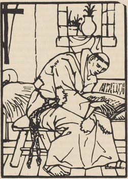 Mile Bernard, Composition (Morane, No. 100), Les Petites Fleurs De St. Franoise, Woodcut