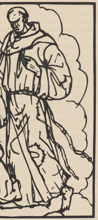 Mile Bernard, Composition (Morane, No. 100), Les Petites Fleurs De St. Franoise, Woodcut