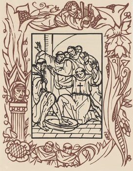 Mile Bernard, Composition (Morane, No. 100), Les Petites Fleurs De St. Franoise, Woodcut