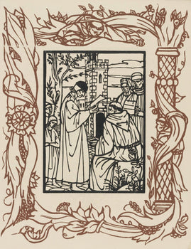 Mile Bernard, Composition (Morane, No. 100), Les Petites Fleurs De St. Franoise, Woodcut