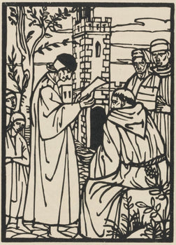 Mile Bernard, Composition (Morane, No. 100), Les Petites Fleurs De St. Franoise, Woodcut