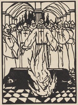 Mile Bernard, Composition (Morane, No. 100), Les Petites Fleurs De St. Franoise, Woodcut