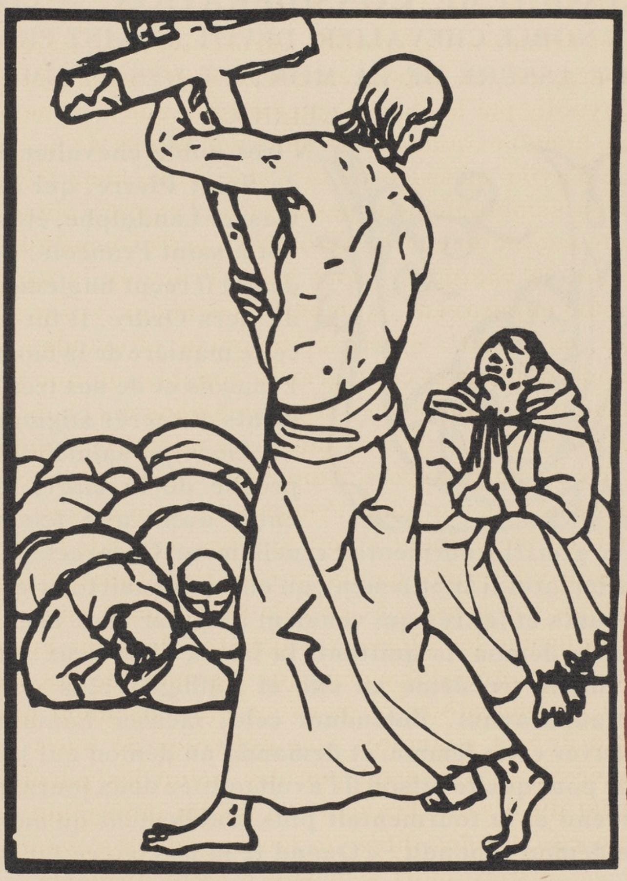 Mile Bernard, Composition (Morane, No. 100), Les Petites Fleurs De St. Franoise, Woodcut