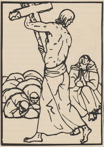 Mile Bernard, Composition (Morane, No. 100), Les Petites Fleurs De St. Franoise, Woodcut