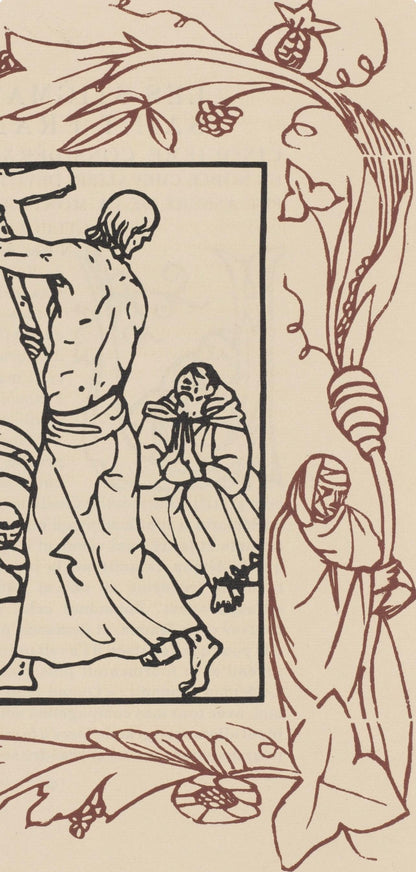 Mile Bernard, Composition (Morane, No. 100), Les Petites Fleurs De St. Franoise, Woodcut