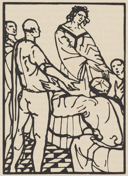 Mile Bernard, Composition (Morane, No. 100), Les Petites Fleurs De St. Franoise, Woodcut