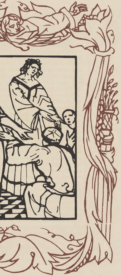 Mile Bernard, Composition (Morane, No. 100), Les Petites Fleurs De St. Franoise, Woodcut