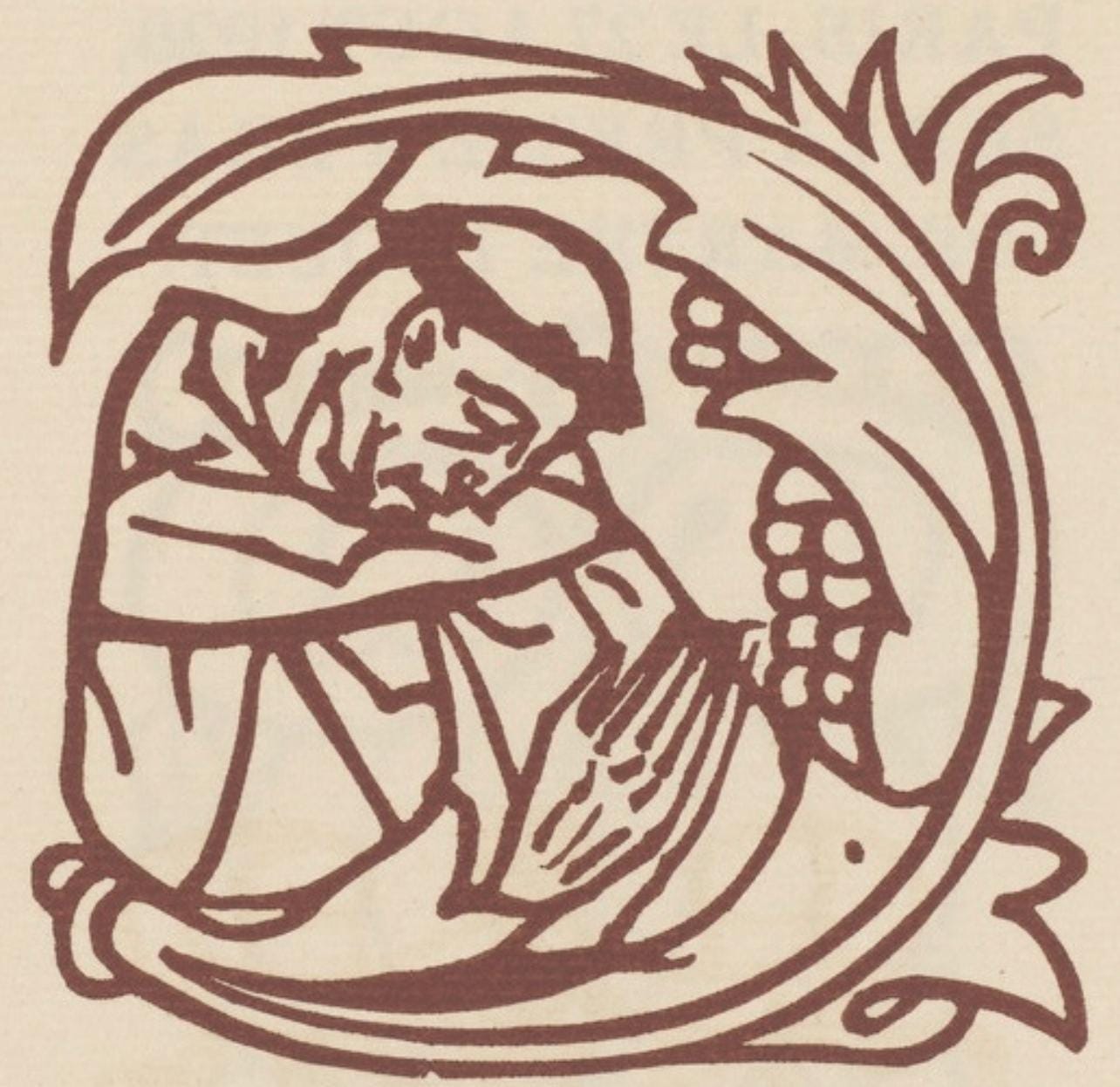 Mile Bernard, Composition (Morane, No. 100), Les Petites Fleurs De St. Franoise, Woodcut
