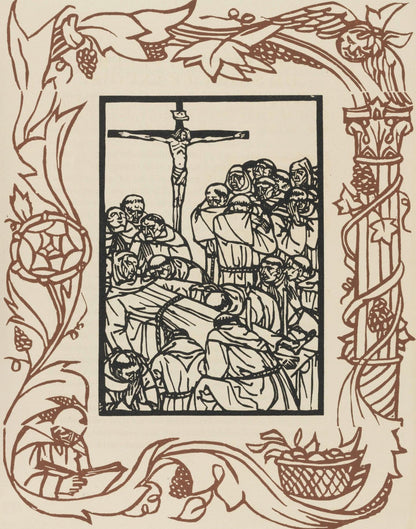 Mile Bernard, Composition (Morane, No. 100), Les Petites Fleurs De St. Franoise, Woodcut