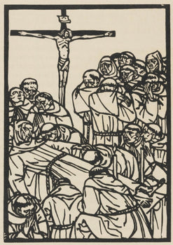 Mile Bernard, Composition (Morane, No. 100), Les Petites Fleurs De St. Franoise, Woodcut