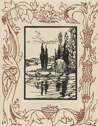Mile Bernard, Composition (Morane, No. 100), Les Petites Fleurs De St. Franoise, Woodcut