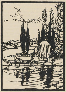 Mile Bernard, Composition (Morane, No. 100), Les Petites Fleurs De St. Franoise, Woodcut