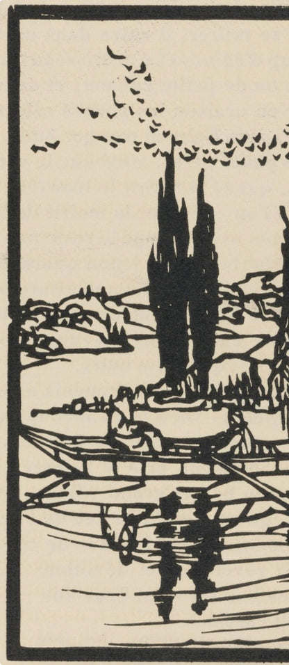 Mile Bernard, Composition (Morane, No. 100), Les Petites Fleurs De St. Franoise, Woodcut