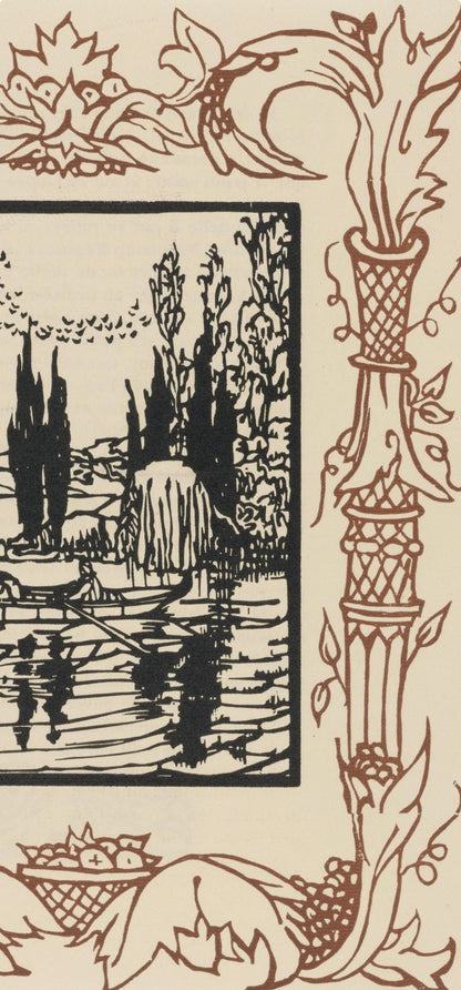 Mile Bernard, Composition (Morane, No. 100), Les Petites Fleurs De St. Franoise, Woodcut