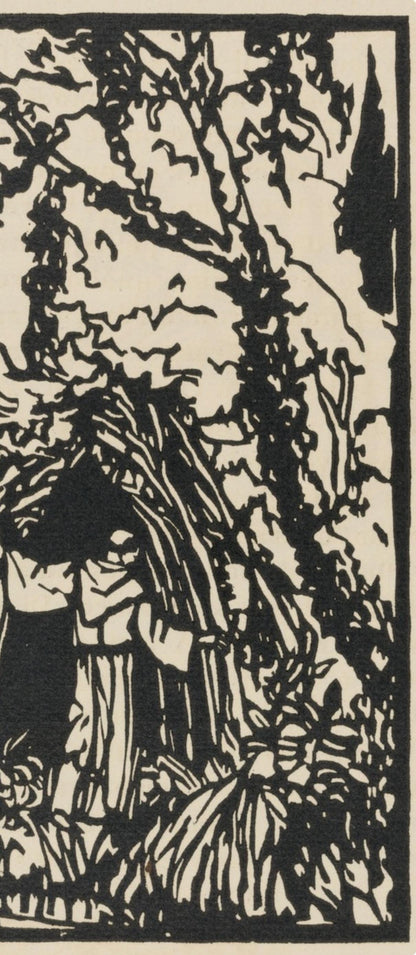 Mile Bernard, Composition (Morane, No. 100), Les Petites Fleurs De St. Franoise, Woodcut