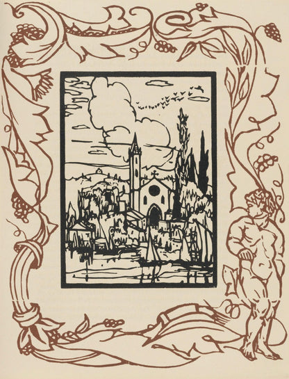 Mile Bernard, Composition (Morane, No. 100), Les Petites Fleurs De St. Franoise, Woodcut