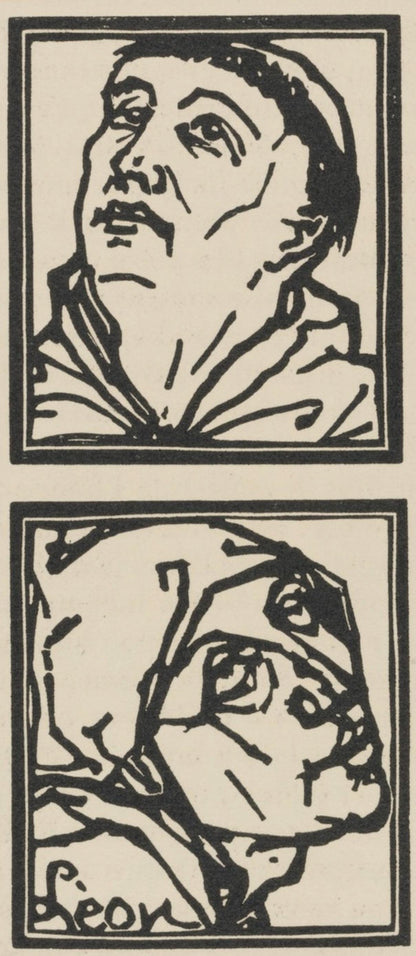 Mile Bernard, Composition (Morane, No. 100), Les Petites Fleurs De St. Franoise, Woodcut
