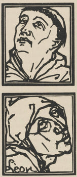 Mile Bernard, Composition (Morane, No. 100), Les Petites Fleurs De St. Franoise, Woodcut