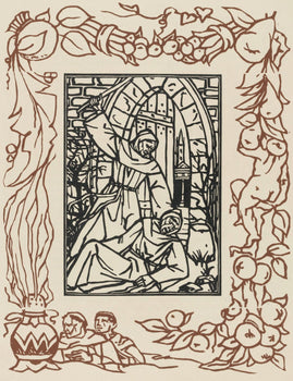 Mile Bernard, Composition (Morane, No. 100), Les Petites Fleurs De St. Franoise, Woodcut