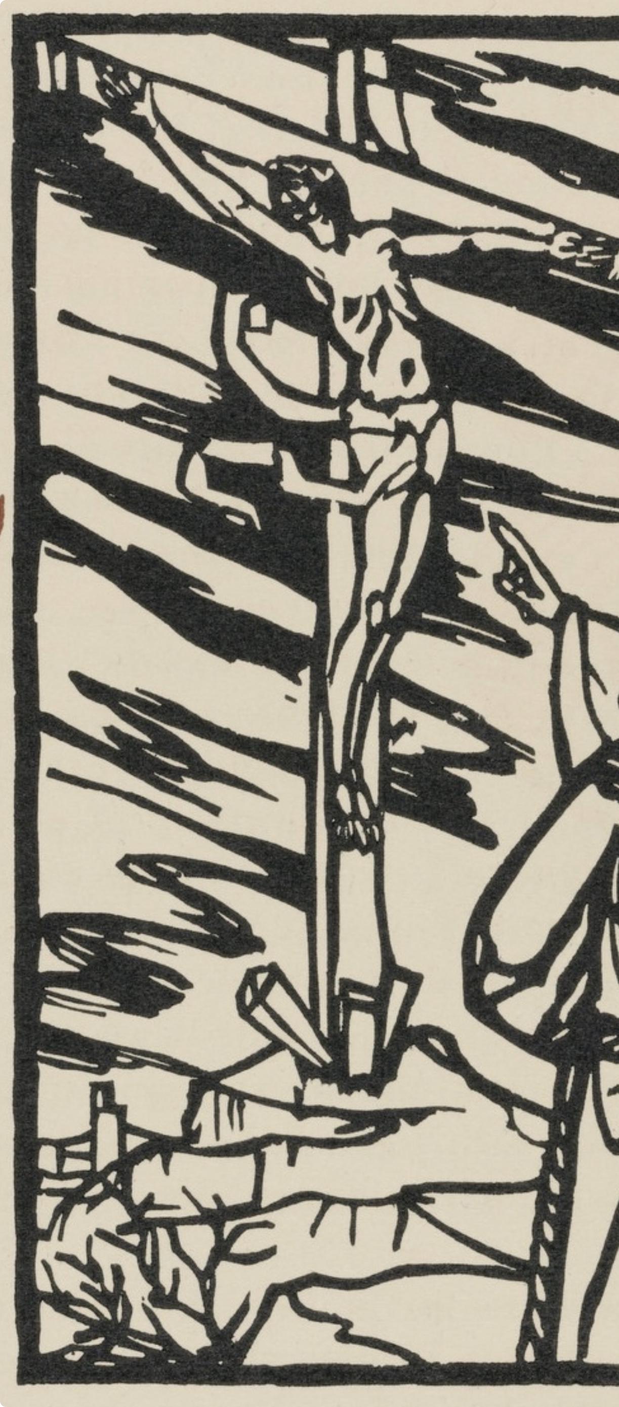 Mile Bernard, Composition (Morane, No. 100), Les Petites Fleurs De St. Franoise, Woodcut