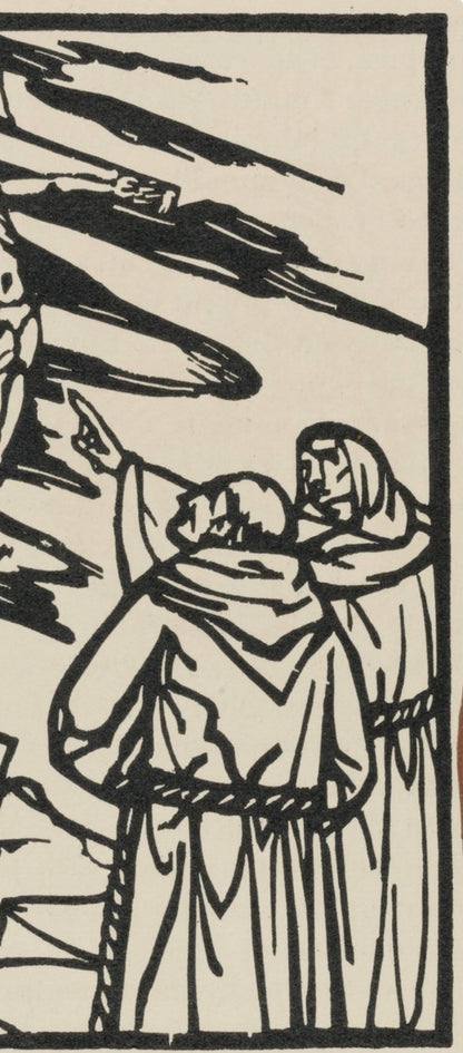 Mile Bernard, Composition (Morane, No. 100), Les Petites Fleurs De St. Franoise, Woodcut