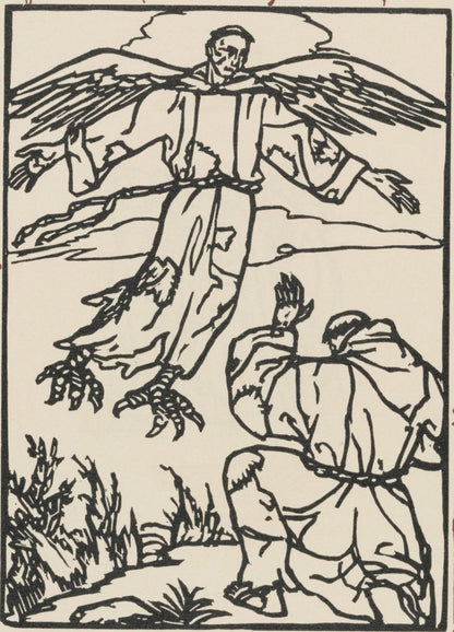 Mile Bernard, Composition (Morane, No. 100), Les Petites Fleurs De St. Franoise, Woodcut