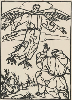 Mile Bernard, Composition (Morane, No. 100), Les Petites Fleurs De St. Franoise, Woodcut