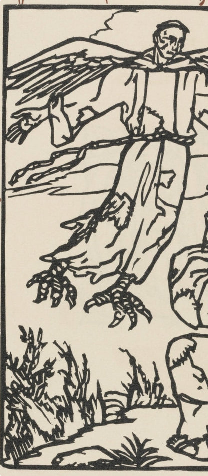 Mile Bernard, Composition (Morane, No. 100), Les Petites Fleurs De St. Franoise, Woodcut