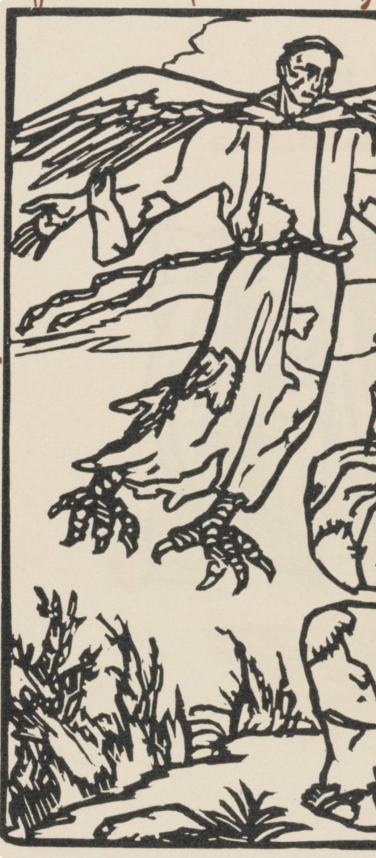 Mile Bernard, Composition (Morane, No. 100), Les Petites Fleurs De St. Franoise, Woodcut