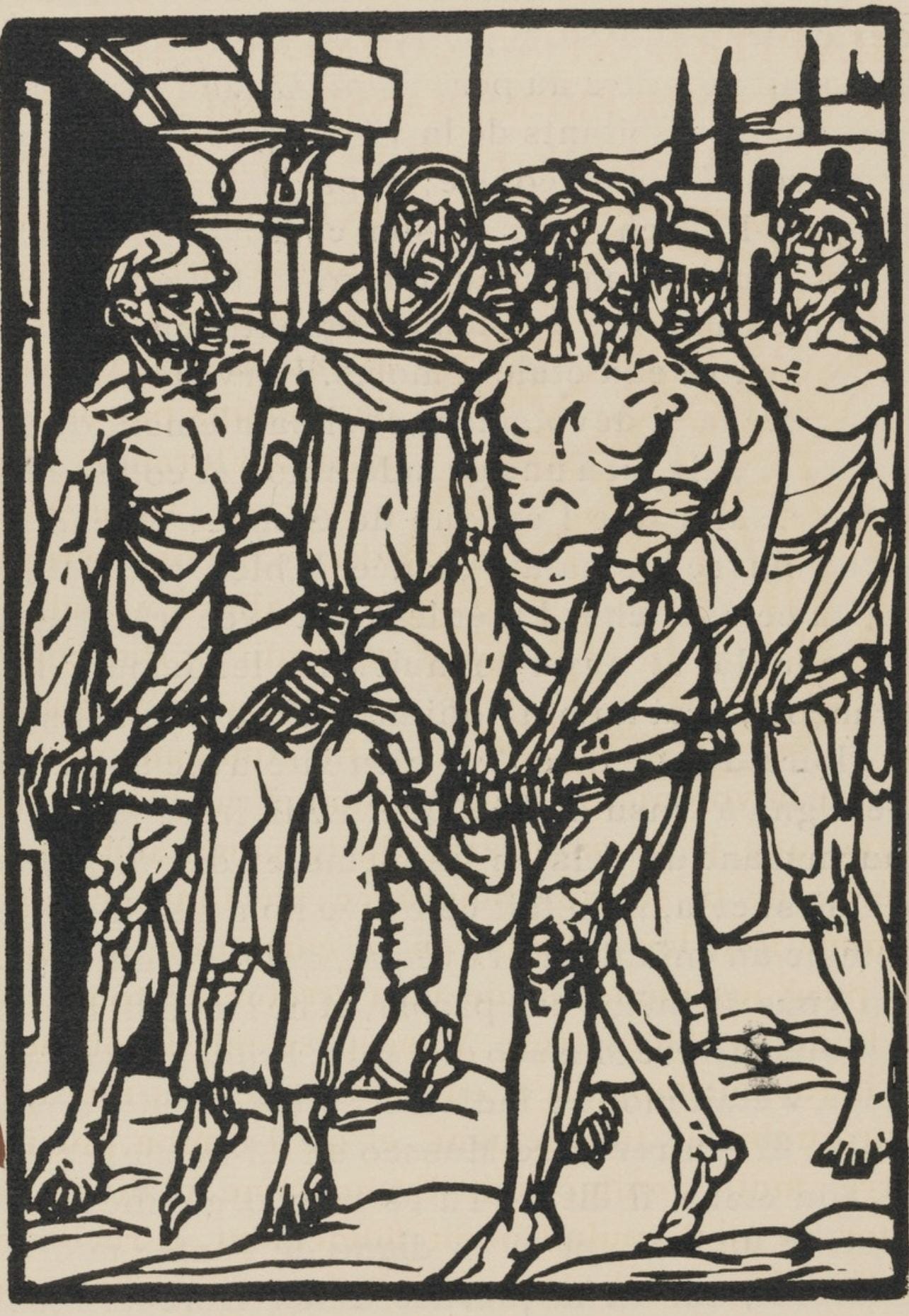 Mile Bernard, Composition (Morane, No. 100), Les Petites Fleurs De St. Franoise, Woodcut