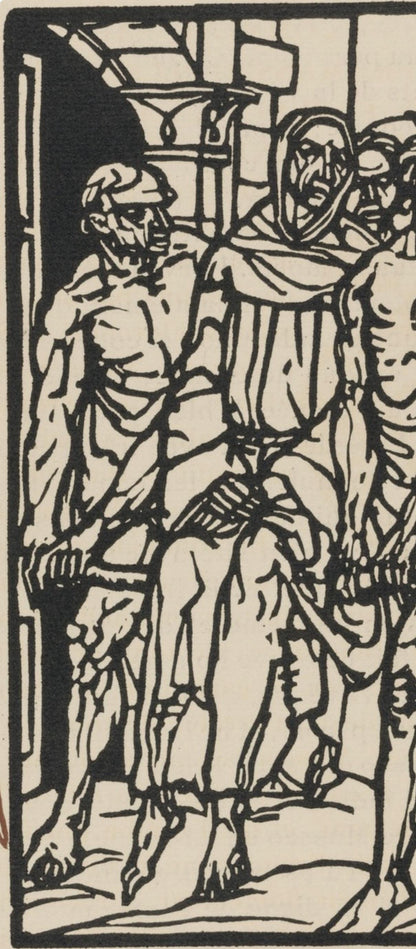 Mile Bernard, Composition (Morane, No. 100), Les Petites Fleurs De St. Franoise, Woodcut